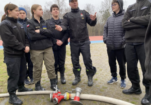 Mundurowi w Komendzie Powiatowej PSP w Koluszkach
