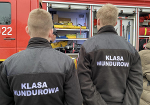 Mundurowi w Komendzie Powiatowej PSP w Koluszkach