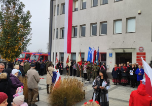 Narodowe Święto Niepodległości w Gminie Andrespol z udziałem uczniów Karskiego