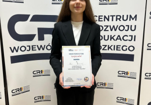 Zosia Nowacka laureatką rejonowego etapu konkursu "Książka mówi"