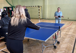 Świąteczny turniej tenisa stołowego