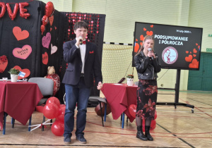 Apel podsumowujący I półrocze w Karskim. Walentynki.
