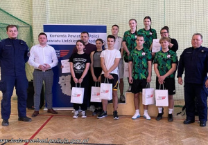 Turniej szkół średnich o Puchar Komendanta Wojewódzkiego Policji w Łodzi rozstrzygnięty na etapie powiatowym