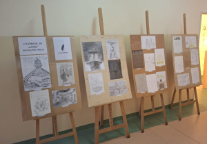 Humaniści Karskiego prezentują uczniowskie ilustracje do "Lalki " B. Prusa
