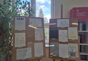 Humaniści Karskiego prezentują uczniowskie ilustracje do "Lalki " B. Prusa