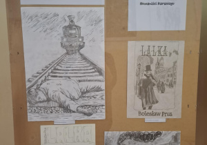 Humaniści Karskiego prezentują uczniowskie ilustracje do "Lalki " B. Prusa