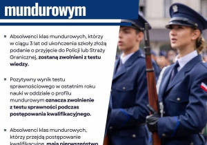 Klasa o profilu mundurowym pod egida MWiA w Karskim