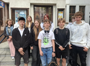 Klasa Ia w Teatrze Powszechnym w Łodzi