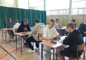 Szkolny Turniej Szachowy o Puchar Dyrektora Liceum Ogólnokształcącego im. Jana Karskiego w Wiśniowej Górze