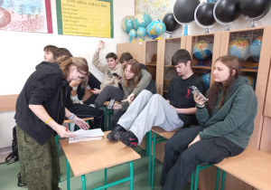 Zorganizowaliśmy w naszym liceum konkursu „Mistrz Mapy”