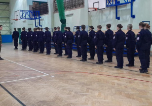 Musztra z Nadwiślańskim Oddziałem Straży Granicznej