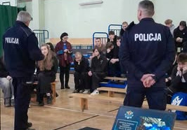 Spotkanie z funkcjonariuszami policji