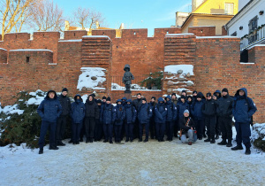 Uczniowie Karskiego na spotkaniu z Komendantem Głównym Policji