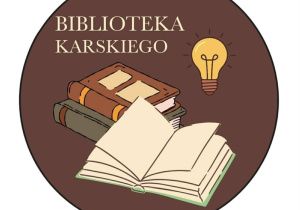 Projekty logo biblioteki w Karskim