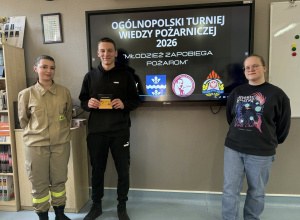 Szkolne eliminacje do Ogólnopolskiego Turnieju Wiedzy Pożarniczej