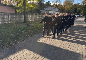 Musztra w klasie 1c