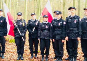 Nasi uczniowie podczas uroczystej inauguracji imprezy