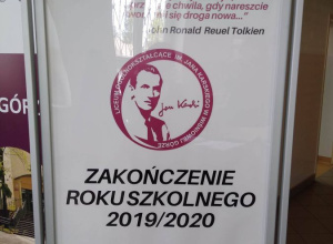 Zakończenie roku szkolnego dla klas trzecich
