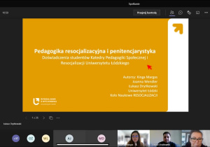 Screen strony prezentacji multimedialnej.