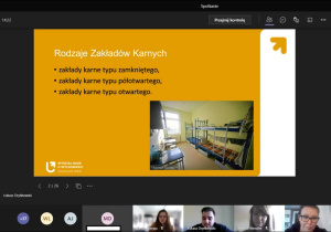 Screen strony prezentacji multimedialnej.