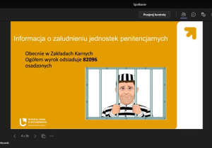 Screen strony prezentacji multimedialnej.
