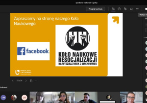 Screen strony prezentacji multimedialnej.