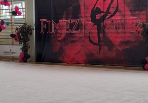 Baner z napisem Finezja Cup.