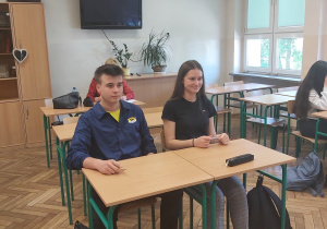 Uczniowie uczestniczący w warsztatach.