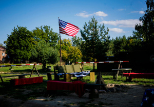 Widok bazy Camp Karolew