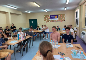 Uczestnicy Wiejskiej Gry Terenowej.