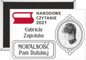 Plakat promujący Narodowe Czytanie