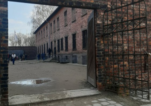 Uczniowie Karskiego w Oświęcimiu
