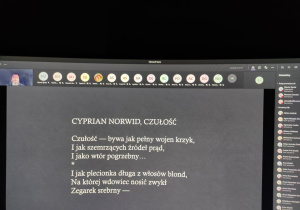 Wykład o poezji K.K. Baczyńskiego