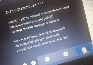 Wykład o poezji K.K. Baczyńskiego