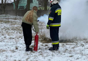 Akcja bezpieczeństwo z OSP Koluszki