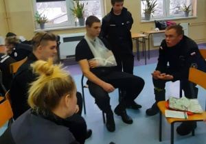 Akcja bezpieczeństwo z OSP Koluszki