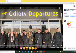 Mundurowi w Porcie Lotniczym im. Władysława Reymonta w Łodzi.
