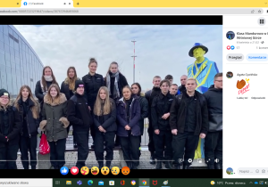 Mundurowi w Porcie Lotniczym im. Władysława Reymonta w Łodzi.
