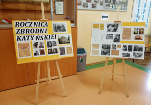 Wystawa z okazji rocznicy zbrodni katyńskiej