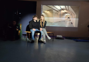 Przedstawienie pt." Переможемо" ("Wygramy ") przygotowane przez uczniów zrzeszonych w KLUBIE SZKÓŁ UNICEF