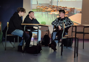 Przedstawienie pt." Переможемо" ("Wygramy ") przygotowane przez uczniów zrzeszonych w KLUBIE SZKÓŁ UNICEF