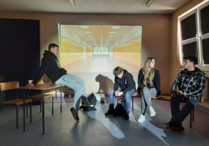 Przedstawienie pt." Переможемо" ("Wygramy ") przygotowane przez uczniów zrzeszonych w KLUBIE SZKÓŁ UNICEF