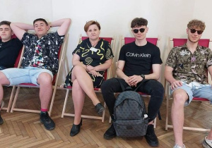 Prezent od Rady Rodziców - leżaki