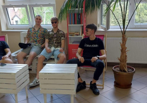 Prezent od Rady Rodziców - leżaki