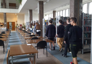 Wycieczka edukacyjna do Biblioteki Uniwersytetu Łódzkiego