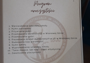 Uroczystość rozpoczęcia roku szkolnego 2022/23