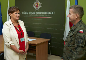 Podpisanie porozumienia z 9. Łódzką Brygadą obrony Terytorialnej
