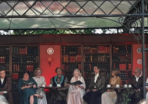 "Ballady i romanse" w ogrodzie Muzeum Pałacu Herbsta w Łodzi