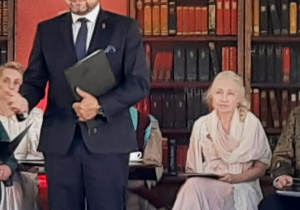"Ballady i romanse" w ogrodzie Muzeum Pałacu Herbsta w Łodzi
