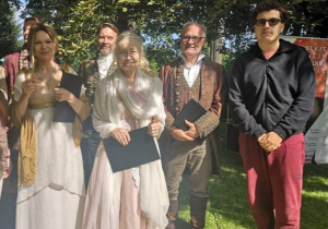 "Ballady i romanse" w ogrodzie Muzeum Pałacu Herbsta w Łodzi